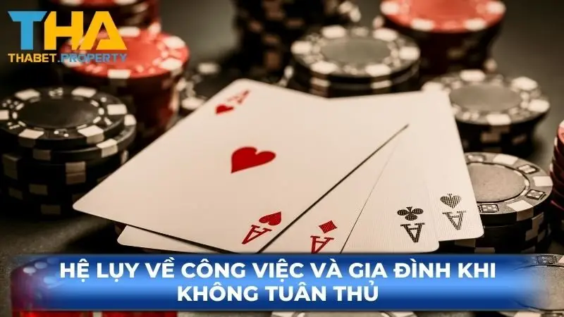 Hệ lụy về công việc và gia đình khi không tuân thủ